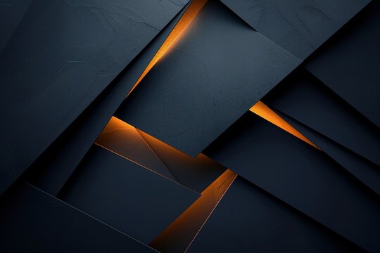 Abstract geometric pattern with glowing edges.