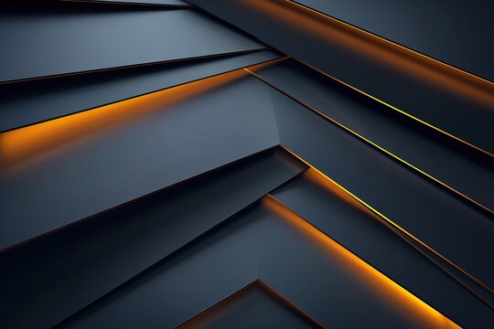 Abstract geometric pattern with glowing lines.
