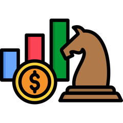 Sticker - Investment Strategy Icon