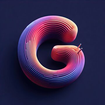 Letter g Logo. A Letter Design Vector