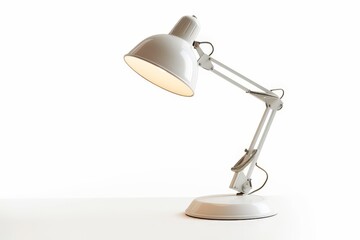 classic white desk lamp