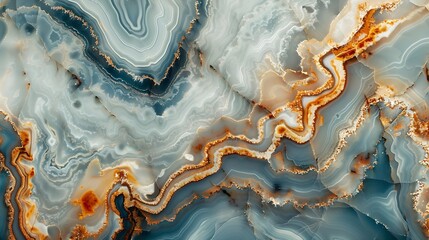Poster - Marble texture abstract background pattern with high resolution Can be used in interior design : Generative AI