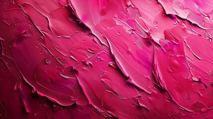Poster - Abstract viva magenta painted texture as background with copy space Shiny pattern in trendy color 2023 year Viva Magenta Vintage blank backdrop : Generative AI