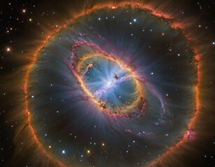 Wall Mural - Colorful space galaxy cloud nebula. Stary night cosmos. Universe science astronomy. Explode of Supernova