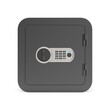 © Sergey Ilin - Closed safe on white background. Isolated 3d illustration