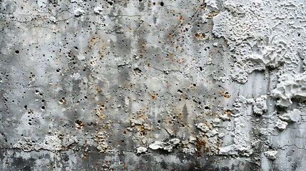 Poster - Concrete surface Abstract feeling texture effect Shades of gray : Generative AI