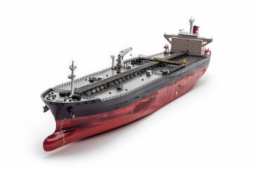 oil tanker ship model