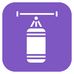 Wall Mural - Punching Bag icon vector image. Can be used for Sport Equipment.