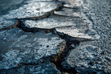 Wall Mural - Detail of tire marks burnt on asphalt