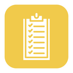 Wall Mural - Checklist icon vector image. Can be used for Job Fair.