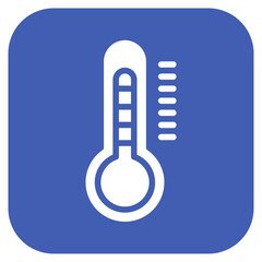 Canvas Print - Thermometer icon vector image. Can be used for Physical Wellbeing.