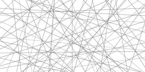 Fototapete - Abstract black lines with white background. Creative and geometric shape with luxury pattern and paper texture design. abstract background with stripes for website design Technology background.	
