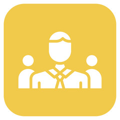 Poster - Fellowship icon vector image. Can be used for Social Relationship.