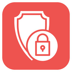 Canvas Print - Security icon vector image. Can be used for Compilance and Regulation.