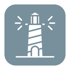 Wall Mural - Lighthouse icon vector image. Can be used for Cruiser.