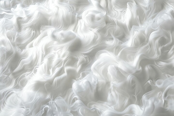 Generative ai on theme of beautiful texture soft fluffy cotton, design natural abstract background