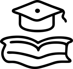 education, icon outline