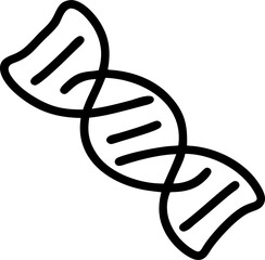 dna, icon outline