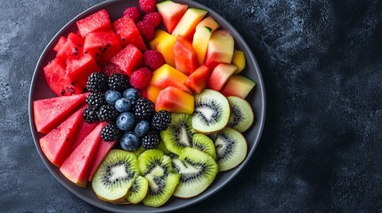  A Vibrant Symphony of Natures Sweetness Indulge in a Colorful Mixed Fruit Platter for a Refreshing Delight 
1 Mixed fruit platter
2 Colorful fruits
3 Healthy snack
4 Fresh