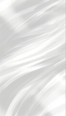 Wall Mural - Abstract Background With White And Gray Waves, Flowing Smooth Lines, Wavy Abstract Texture