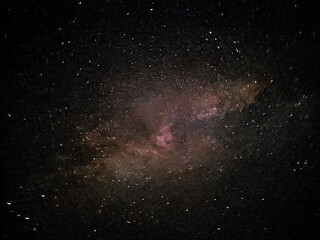 Wall Mural - photo of a galaxy covered with