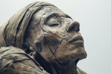 Wall Mural - A detailed view of a female figurine