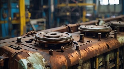 Wall Mural - engine of the engine