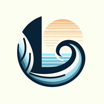 Letter l Logo. A Letter Design Vector. AI generate
