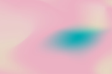 Fototapete - Powder Pink and Almond Gradient background. Blurry Pink gradient backdrop template. Vector Illustration. 