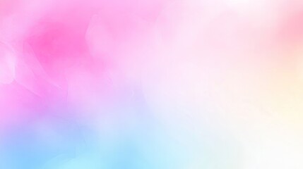 Poster - Abstract gradient background with soft pastel colors. Plenty of copy space in the upper left corner.