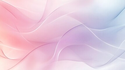 Poster - Abstract gradient background with soft pastel colors. Plenty of copy space in the upper left corner.