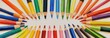 © Narongsag - A group of colorful pencils on a white background