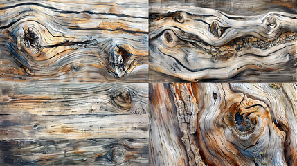 Watercolor dry brush, detailed wood grains with soft pastels, capturing the texture of aged timber