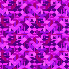 Aufkleber - Colorful geometrical mosaic pattern background - abstract vector design