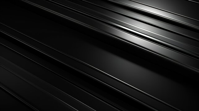 Abstract black background with diagonal lines.