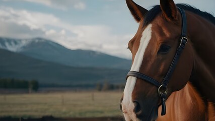 portrait of a horse