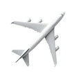 © hakinmhan - Passenger  air plane mockup with die cut.