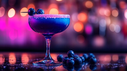 Poster - Blueberry Bliss Daiquiri