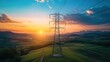 © ari - Electricity Tower at Sunset