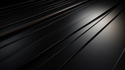 Fototapete - Abstract black and orange striped background.