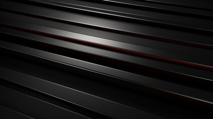 Fototapete - Abstract black and red stripes background.