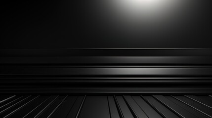 Fototapete - Abstract black and white background with diagonal lines.