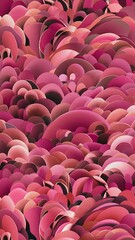 Wall Mural - Beautiful abstract pink wallpaper