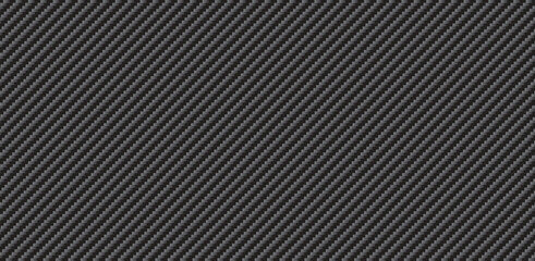 seamless pattern in the form of carbon fiber texture, black background.
