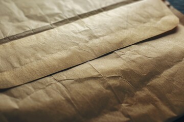 Poster - A pair of scissors resting on a piece of paper, ready for use
