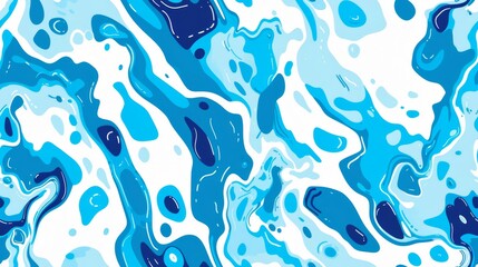 Blue and White abstract background