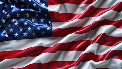 USA Flag Background