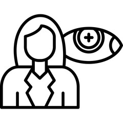 Poster - Eye Care Specialist Icon