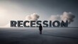 © Matheesha - It's a sign of recession. Concept of recession business and stock crisis. Economy crash and markets down. Market Crisis Economic Debt Reduction Rate Risk Investment Currency Price.