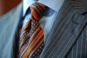 Aufkleber - A businessman's attire, perfect for professional settings